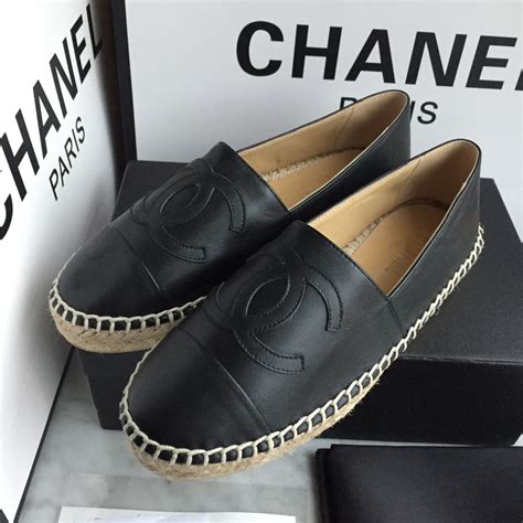 chanel shoes espadrilles fake|authentic Chanel espadrilles.